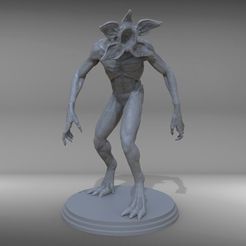 untitled.27.jpg STL file Demogorgon - Stranger Things 3D print model.・3D printer design to download