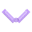 bookmark_ruler_circuit.stl Bookmark Ruler Print in Place with Circuit Icon | Easy to Print | Back to School | Vtau Design