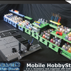 Catalogue-MobilePaintingPlatform_003FrontCover.png Файл 3D Мобильная хобби-станция・3D-печатная модель для загрузки