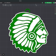 Screenshot-363.png West Branch Warriors Logo Keychain| Multicolor 3D Print File
