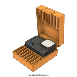www.juandediosyanez.es Storage Box for Gopro cameras, 9 and 10 and filters