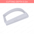 1-3_Of_Pie~2.25in-cookiecutter-only2.png Slice (1∕3) of Pie Cookie Cutter 2.25in / 5.7cm