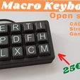 = AUTODESK FUSION 360 3D printed macro keyboard / strem deck