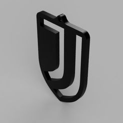 JuventusKeychain.jpg STL file JUVENTUS・3D printing template to download