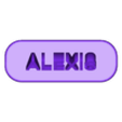 Alexis.stl Alexis-Name tag