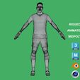 Donnarumma_11.jpg 3D Rigged Gianluigi Donnarumma PSG 2024