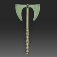 Axe-wireframe.jpg Axe viking 2