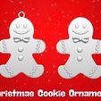 01_christmas-cookie-ornament-pendant-christmas-tree-4-3d-model-obj-fbx-stl.jpg Christmas Cookie Ornament - Pendant - Christmas Tree 4