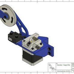 007.jpg STL file Ender 3 - Extruder - Fixed extruder support・Template to download and 3D print