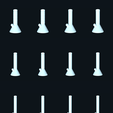 short-fat-grid.png Short fat beaker bong design pack - four variants across three heights