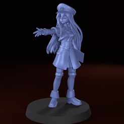 eee Oe el STL file Eighty Six - Major Milizé - 28mm・3D printing design to download
