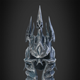 LynchkingHelmetFront.png Lich King Helmet from World of WarCraft for Cosplay