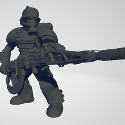Krieg's-MG42.png Free STL file Krieg's gunner・3D printable design to download