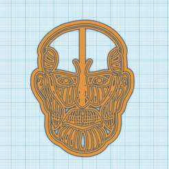 Screenshot-217.png Attack on Titan: Armin's Titan Form Icon Cookie Cutter