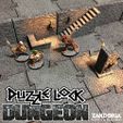 Dungeon_promo4.jpg 3D file PuzzleLock Dungeon・Model to download and 3D print