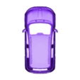Body 1-24.stl FIAT PANDA CITYLIFE 2021  (1/24) printable car body