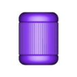 Cylinder_-_Lines_01_-_8x6in.stl 32nd Cylinder Lines Geometric Planter Pot - V1 - Misa (Inches)
