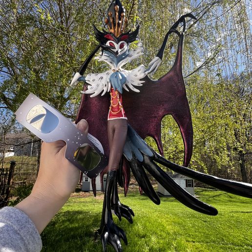 Stolas, un patron d'enfer, modèle imprimé en 3D