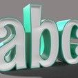 Render-Lowercase.png LedBox Font - Alphabet Collection - Letters and number boxes - No. 9