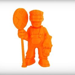 SIGNALER_display_large.jpg Free STL file Jude the Signaler・3D printing design to download