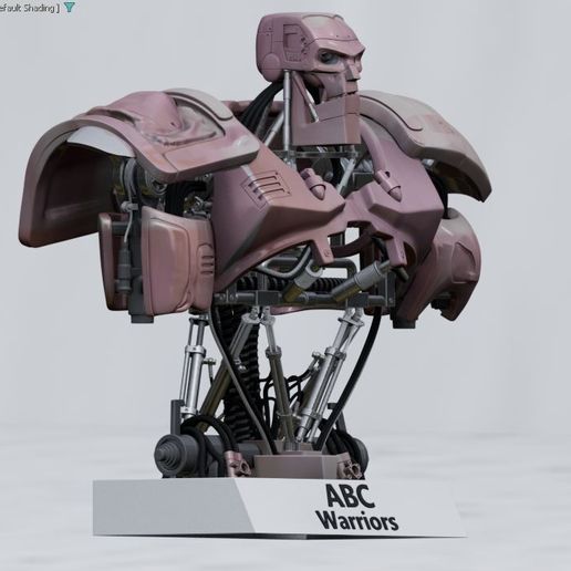 S-45.jpg ABC Warriors Bust Replica