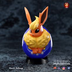 flareon_color-1-copy.jpg 3D-Datei Tamagotchi Flareon - Vorgestützte Eeveelution・3D-druckbares Modell zum Herunterladen