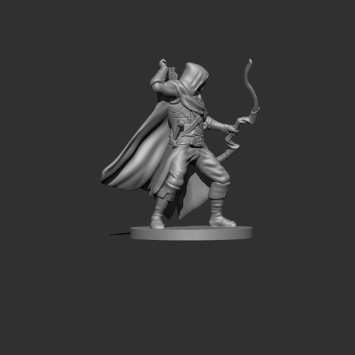 ♂️ Male Ranger Miniature・ STL File for ・Cults