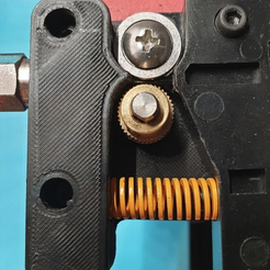 Alfawise_U20_-_Guide_extrudeur_03.png 3D-Datei Alfawise U20 Extruderführung für flexibles TPU/TPE-Filament kostenlos・3D-druckbare Vorlage zum herunterladen