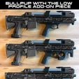 BULLEPUP WITH THE LOW PROFILE ADD-ON PIECE UNW Bullpup lower FOR THE PLANET ECLIPSE EMF100