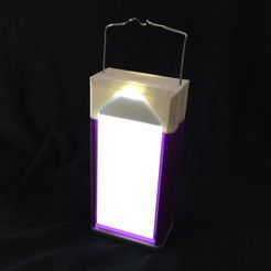 43b9b67730e43ffba2628e5a8d19b405_display_large.JPG Free STL file Tent Lantern・3D print object to download