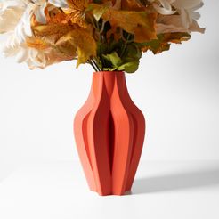 DSC09443.jpg The Kasia Vase, Modern and Unique Home Decor for Dried and Preserved Flower Arrangement  | STL File
