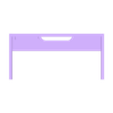 part_1.STL 1:6 Scale Ikea Malm Style Desk with side table for Barbie Doll (Doll House Furniture)