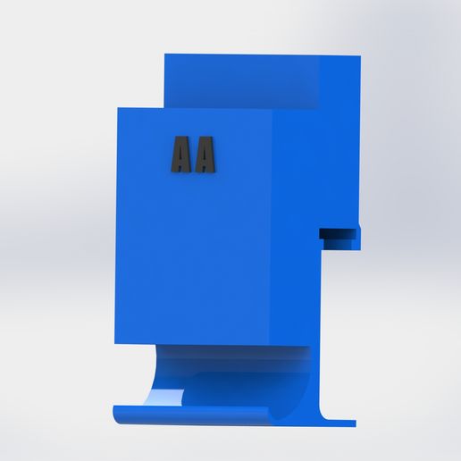 Battery dispenser 3D model