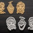il_fullxfull.2007778841_1cbi.jpg STL file Frozen cookie cutter set of 3・Design to download and 3D print