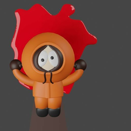 Kenny Door Stop - 3D model önizlemesi