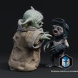 50006.jpg Grogu and Babu Figurine - Pose 2 - 3D Print Files