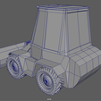 Compact_Loader_01_Wireframe_02.png Cargadora Compacta Low Poly  //  Diseño 01