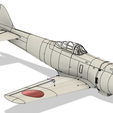 NewThickerWing03.png Ki-84 Hayate (Frank) 600mm Japanese WW2  fighter - Version 2