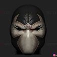 09.jpg Bane Mask - DC comics - 3D print model