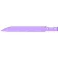 blade.stl Baïonnette D2