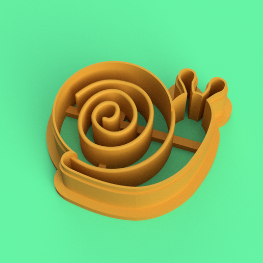 Snail Clay Cutter STL