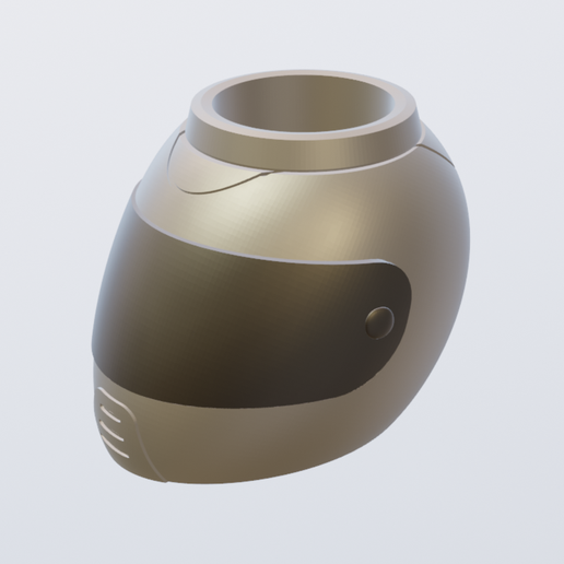 MOTORCYCLE HELMET FOR MATE - HELMET - 3D model önizlemesi