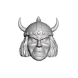 front.png Conan Head with helmet Motu Origins Classics Alcala / Buscema
