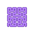 hilbertmarblerun_withpocket.stl Hilbert Curve Marble Run