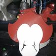 Pennywise inspired clown keyring