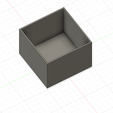Boite-10X10-v3.png Storage box for drawer + non-slip base