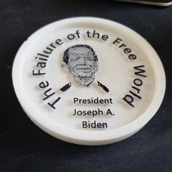 20230601_144229.jpg Fichier STL Joe Biden - L'échec du monde libre・Plan pour imprimante 3D à télécharger