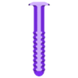 IKEA_Spare_Part_110519_v2_-_Platic_Inter-Lock_Screw.stl IKEA Spare Part #110519 - Platic Inter-Lock Screw