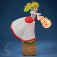 36.jpg Princesa Peach - STL 3D Print Figure