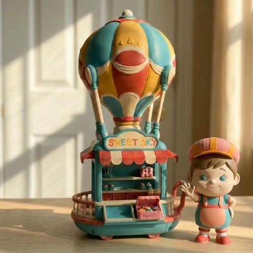 Киоск "SWEET SKY" — воздушный шар сладостей 🎈🍩